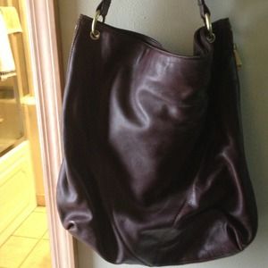 LP By Linea Pelle Dark Brown Leather Purse