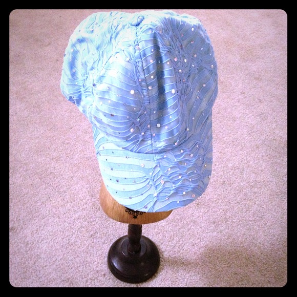 Blue Sparkle Ball Cap - Picture 1 of 1