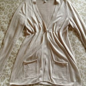 Banana Republic cotton/angora soft sweater