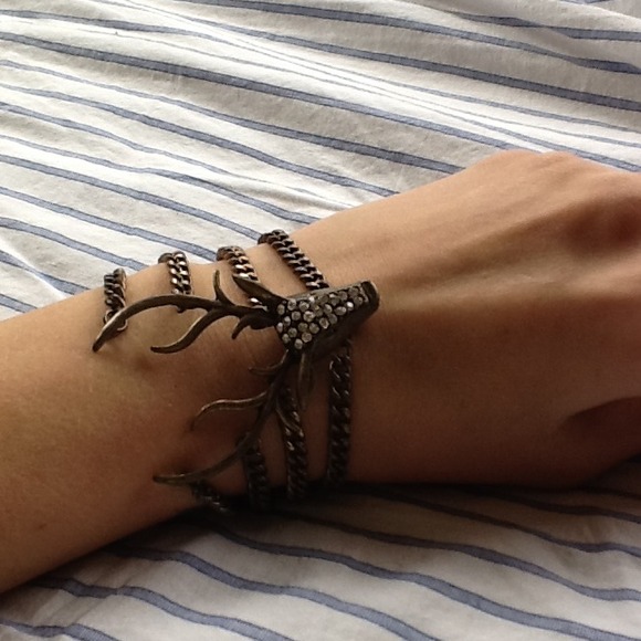 Deer head bracelet