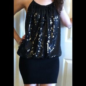 Sequin cocktail dress
