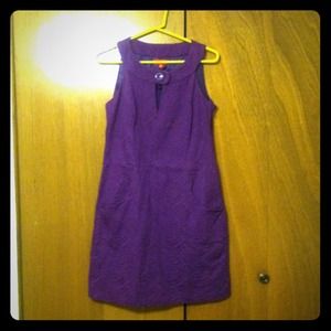 Signature by "sangria" - purple dress, size 10