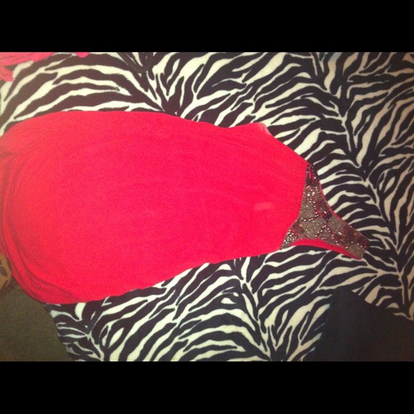 Cute red shirt:)