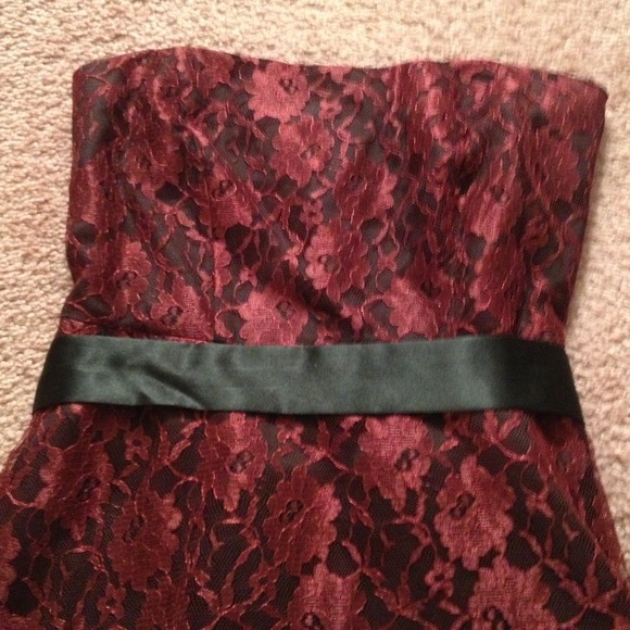 Holiday Strapless Dress - Picture 2 of 4