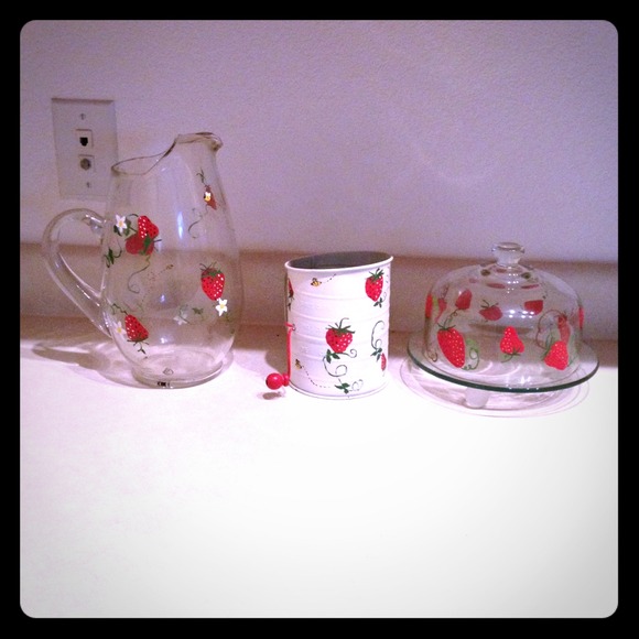 Handpainted Other - Hand painted tea party set😍🍰