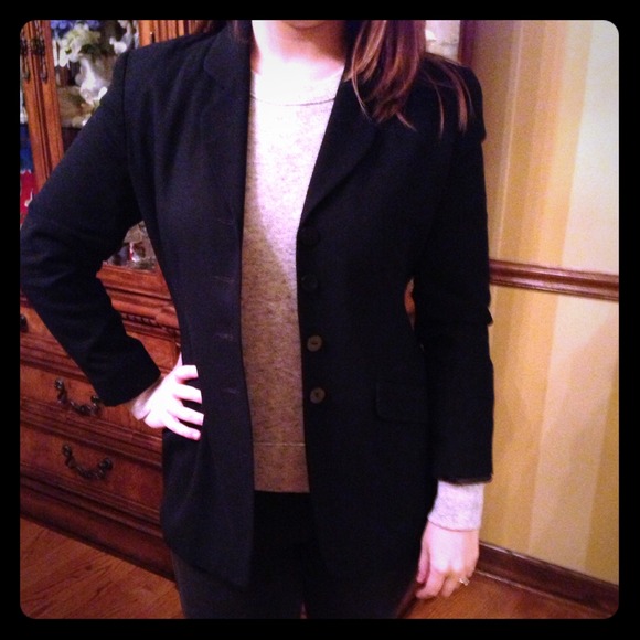 Long Black Blazer