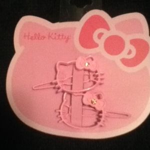 Hello kitty hair clips