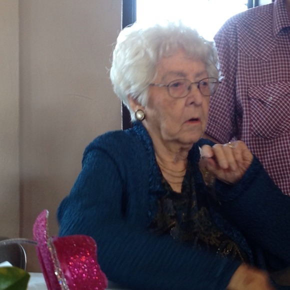 My Auntie's 100th birthday party today, 01/26/2013
