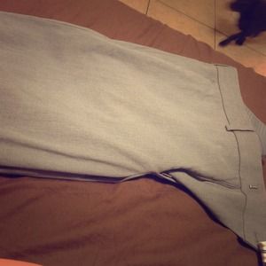 Express men's 32/30 gray shell pants