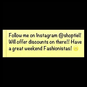 Follow on instagram @ShopTiel