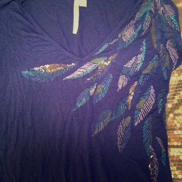SOLD!!!!!!!!Lauren Conrad short sleeve shirt