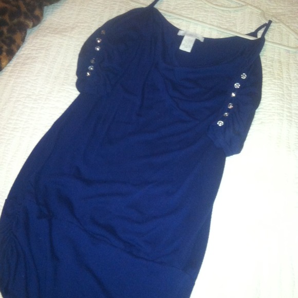 🎀Trade🎀Sexy Deep Blue shirt