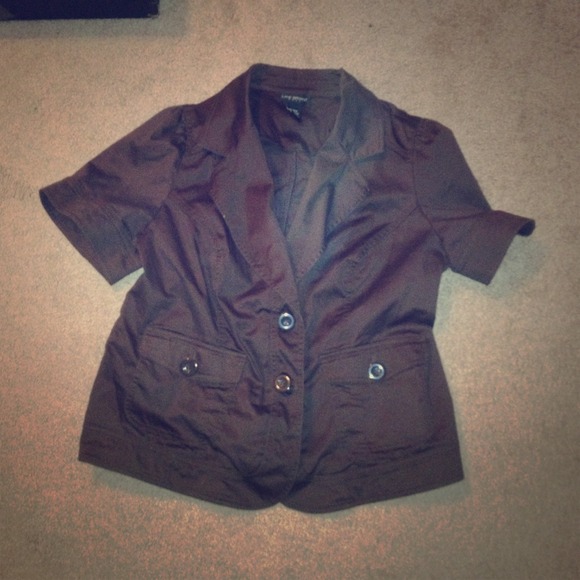 ❌BUNDLED❌ Lane Bryant Short Sleeved Brown Blazer