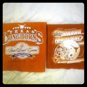 Texas Longhorn Tees NWOT
