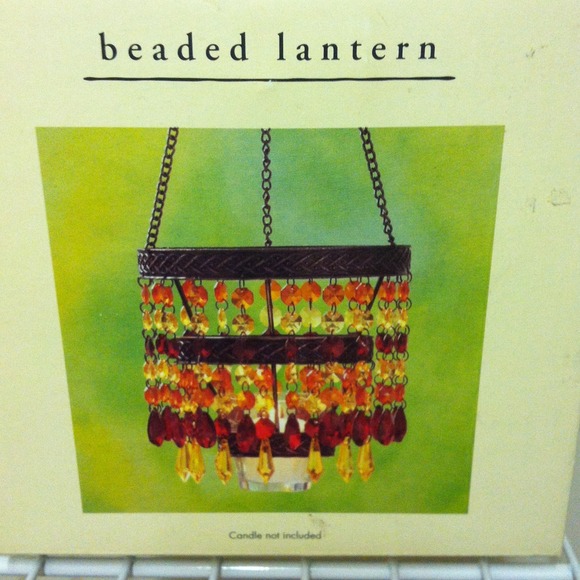 Traded. Beaded lantern.