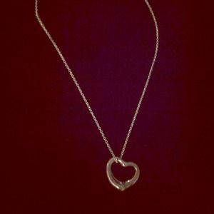 Price reduced!! Authentic Tiffany's heart necklace