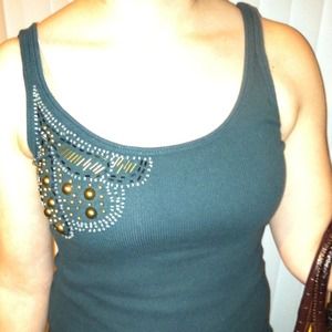 Jade green tank
