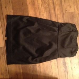 Strapless Black Dress