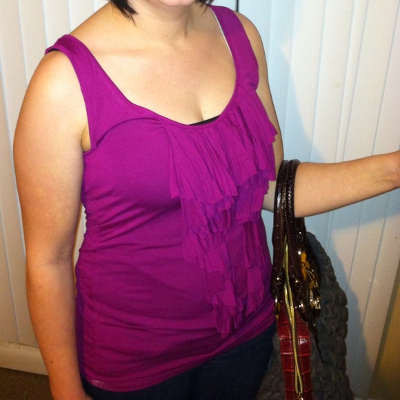 Magenta tank top
