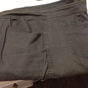 SOLD. Dark olive green pants