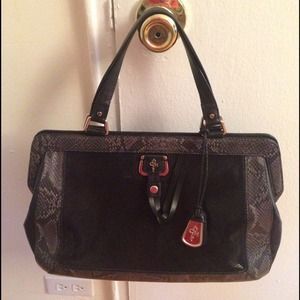 REDUCED! Cold Haan black leather bag