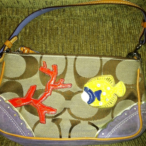 Authentic coach purse