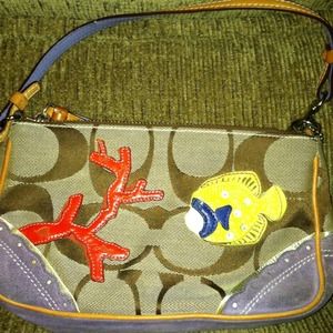 Authentic coach purse