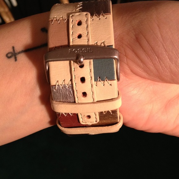 Fossil \'Patchwork\' Band watch