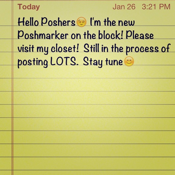 Pls stop by my closet;) lots of clothes to post.