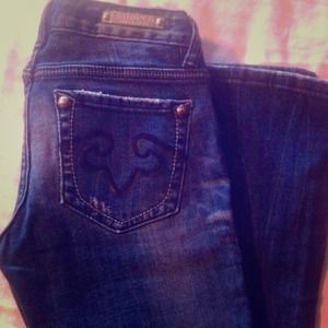 Express Rerock Bootcut Jeans size 0 short