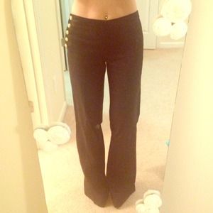 Anthropologie high waisted WIDE LEG dress pant