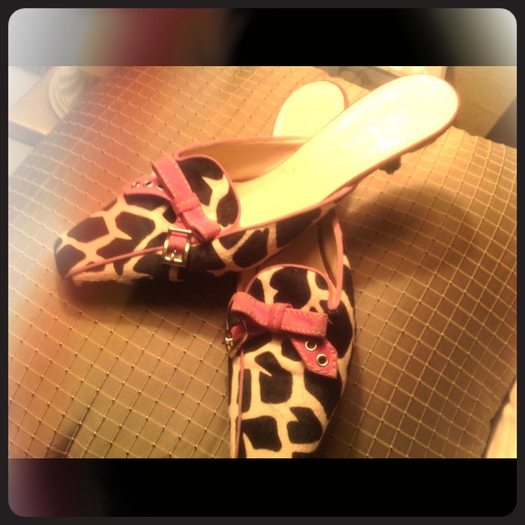 Authentic Prada mules/ UGG purse bundle