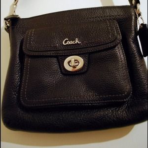 Coach Leather Pocket Crossbody Bag F45012