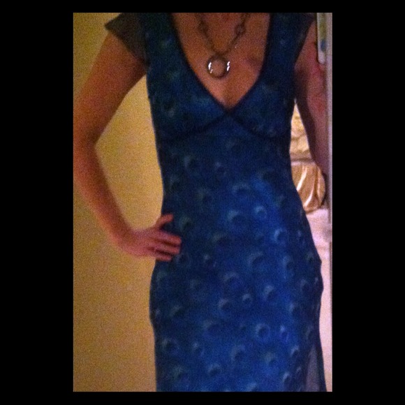 💙Reduced💙 Peacock Blue Dress