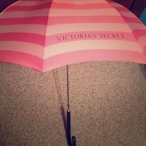 Large pink VS umbrella!