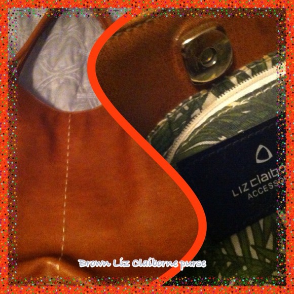 Liz Claiborne brown purse