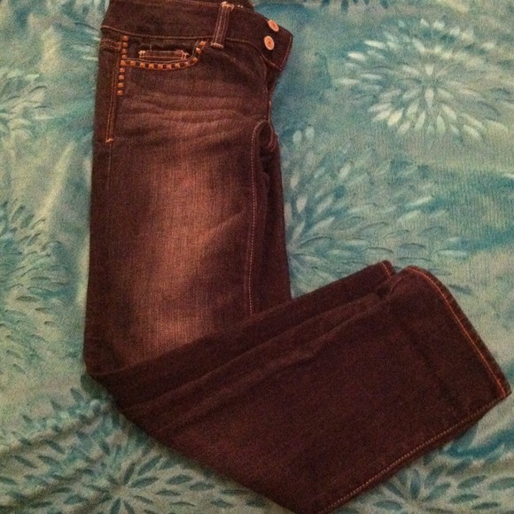 BUNDLE Dark blue denim capri