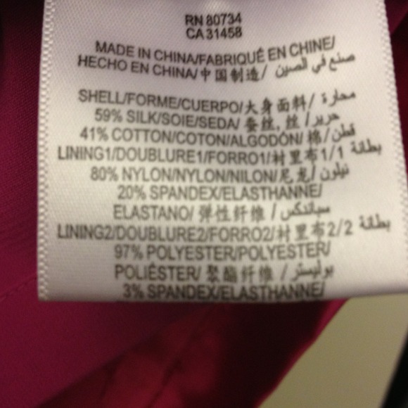 Hot pink BCBG formal dress - Picture 4 of 4