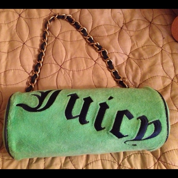 Cute green authentic Juicy Couture bag