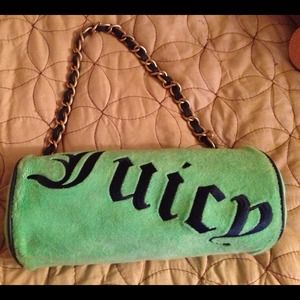 Cute green authentic Juicy Couture bag