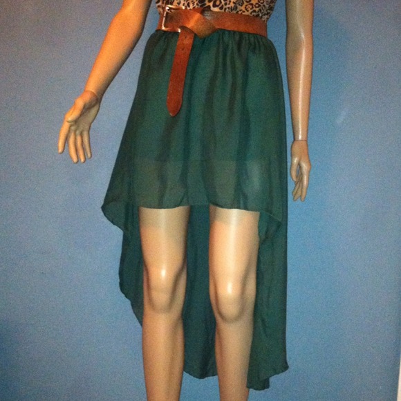 (TRADED) Sheer Hi-Low Skirt - Picture 3 of 3