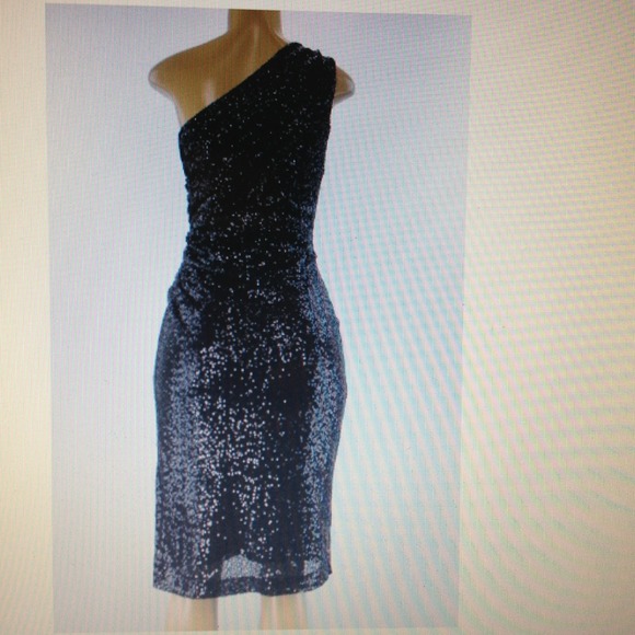 Ralph Lauren Evenings one shoulder - Picture 3 of 4