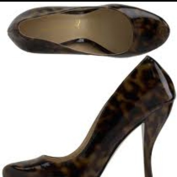 SOLDGorgeous tortoiseshell heels Christian Siriano - Picture 2 of 3