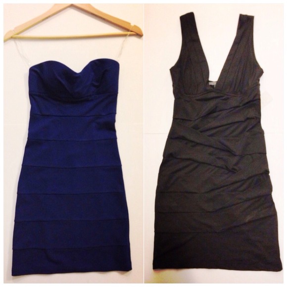 Two Forever21 Stretch Bodycon Dresses