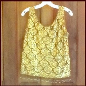 100% Wool Sequence Top