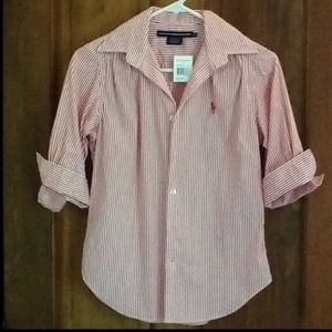NWT Ralph Lauren Top Size 4