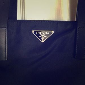 Black Prada shoulder bag
