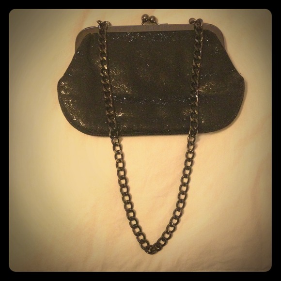 Express Glitter Clutch