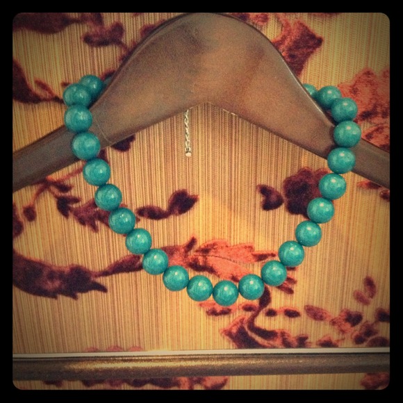 Great Holiday Accent - Teal Necklace