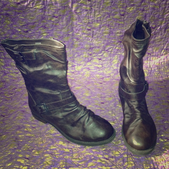 RESERVED - Cute Brown Boots from PacSun